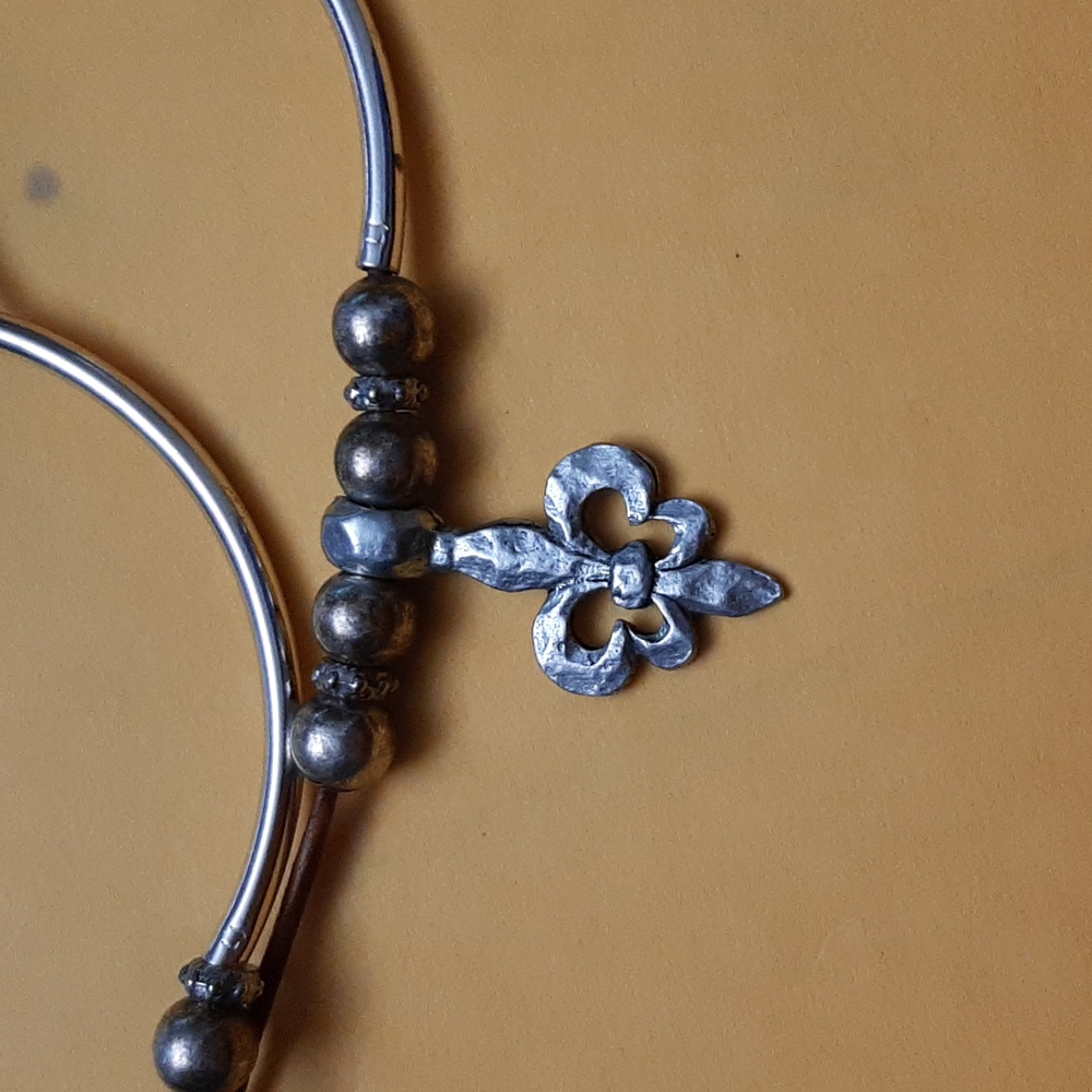 Lizzy James classic , 2 strand strand in light brown, gold tone and silver tone - Picture 5 of 5
